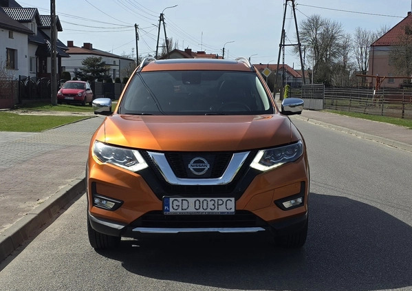 Nissan X-Trail cena 87800 przebieg: 110000, rok produkcji 2017 z Wolbórz małe 497